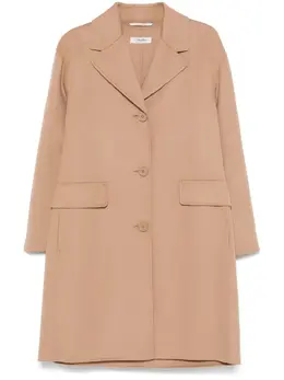 'S Max Mara: Коричневое пальто 
