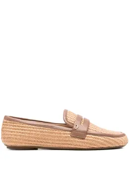 Gianvito Rossi: Светлые лоферы 