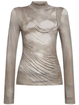 Balmain: Светлый топ 