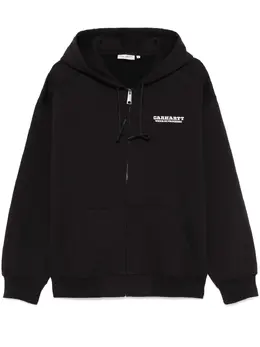 Carhartt WIP: Чёрная толстовка 