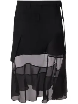 sacai: Юбка миди 