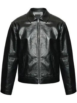 Givenchy: Кожаная куртка 