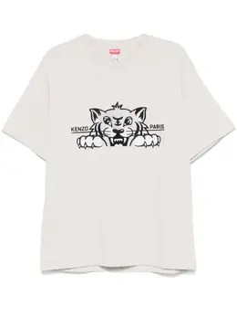 Kenzo: Футболка  Tiger с коротким рукавом