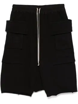 Rick Owens DRKSHDW: Чёрные брюки  Creatch