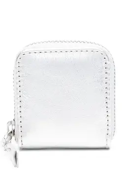 Comme Des Garçons Wallet: Серебристый кошелёк 