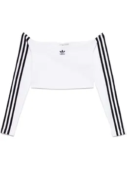 adidas: Топ  Adicolor кроп-топ