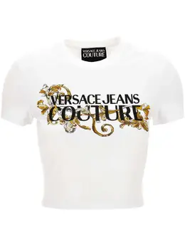 Versace Jeans Couture: Футболка с принтом 