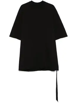 Rick Owens DRKSHDW: Чёрная футболка  Jumbo