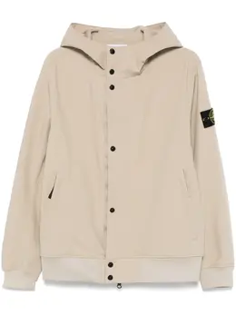 Stone Island: Бежевая куртка 