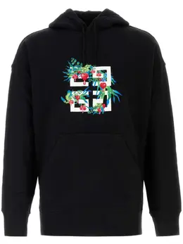 Givenchy: Чёрная толстовка  4G