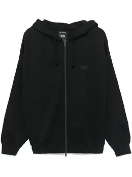 Y-3: Чёрная толстовка 