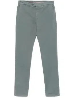 Canali: Брюки цвета хаки 