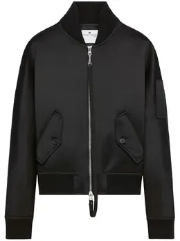 Courrèges: Атласная куртка 