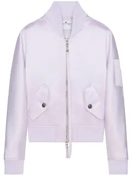 Courrèges: Атласная куртка 