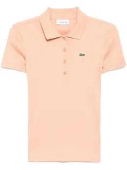 Lacoste: Розовое поло 
