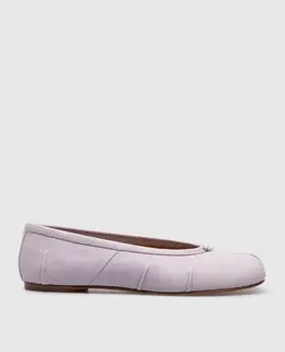 Maison Margiela: Фиолетовые балетки 