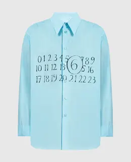 Maison Margiela MM6: Блакитні сорочки 