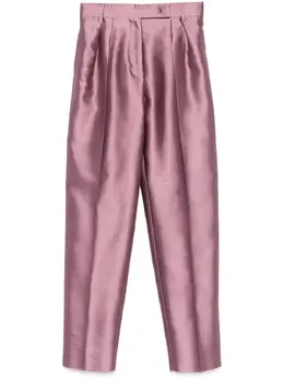 Max Mara: Фиолетовые брюки 