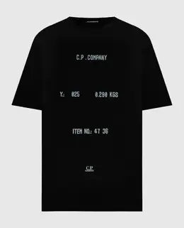 C.P. Company: Чёрная футболка 