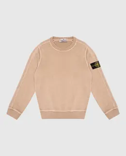 Stone Island: Бежевый свитшот 