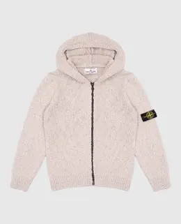 Stone Island: Серый кардиган 