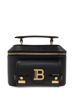 Balmain: Чёрная сумка-шоппер  B-Buzz