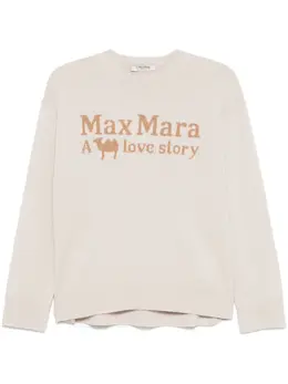 'S Max Mara: Бежевый свитер 