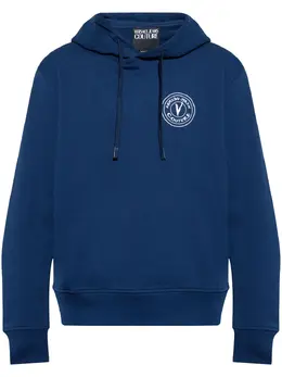 Versace Jeans Couture: Голубая толстовка 