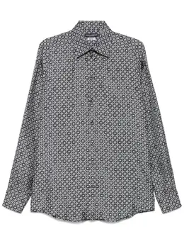 Dolce & Gabbana: Рубашка с принтом 