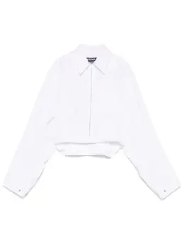Jacquemus: Белая рубашка 