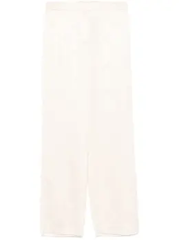 TWINSET: Жаккардовые брюки  Oval T