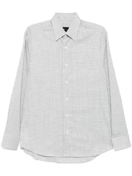 Brioni: Тёмная рубашка 