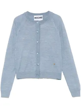 Moschino: Голубой кардиган 