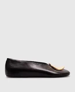 Jil Sander: Чёрные балетки 