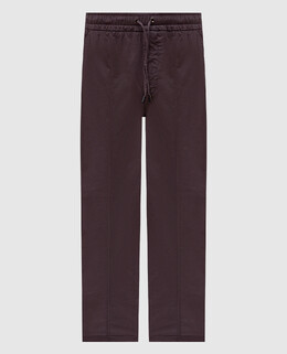 ISAIA: Фиолетовые брюки 