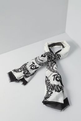Moschino: Чёрный шарф 