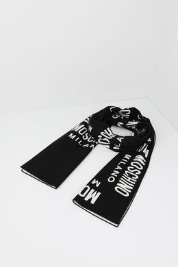 Moschino: Чёрный шарф 