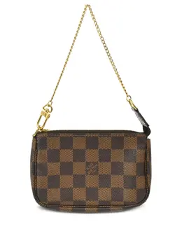 Louis Vuitton Pre-Owned: Коричневый клатч 