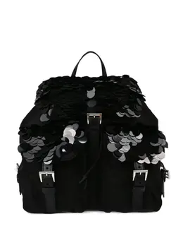 Prada Pre-Owned: Чёрный рюкзак 