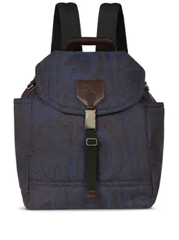 ETRO: Коричневый рюкзак  Pegaso