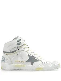 Golden Goose: Белые кроссовки  Sky Star
