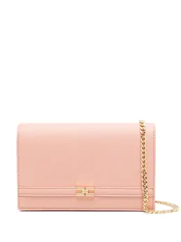 Elisabetta Franchi: Розовый клатч 