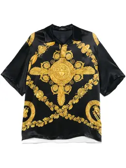 Versace Pre-Owned: Чёрная рубашка 