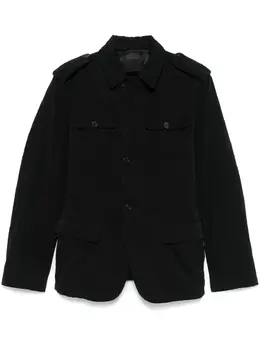 Prada Pre-Owned: Чёрная куртка 