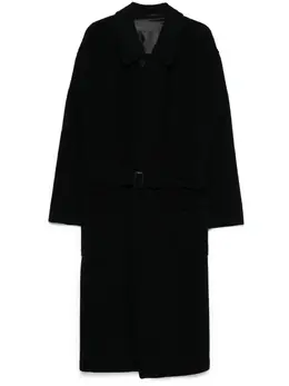 Gianfranco Ferré Pre-Owned: Чёрное пальто 
