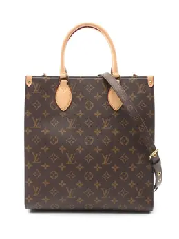 Louis Vuitton Pre-Owned: Коричневая сумка-шоппер 