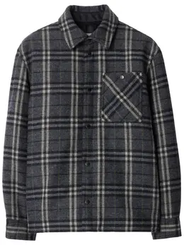 Burberry: Рубашка из шерсти 