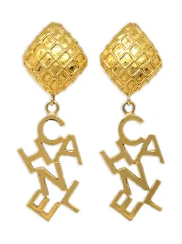CHANEL Pre-Owned: Серьги 