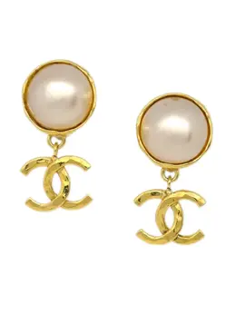 CHANEL Pre-Owned: Серьги 