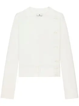 Courrèges: Белая куртка 